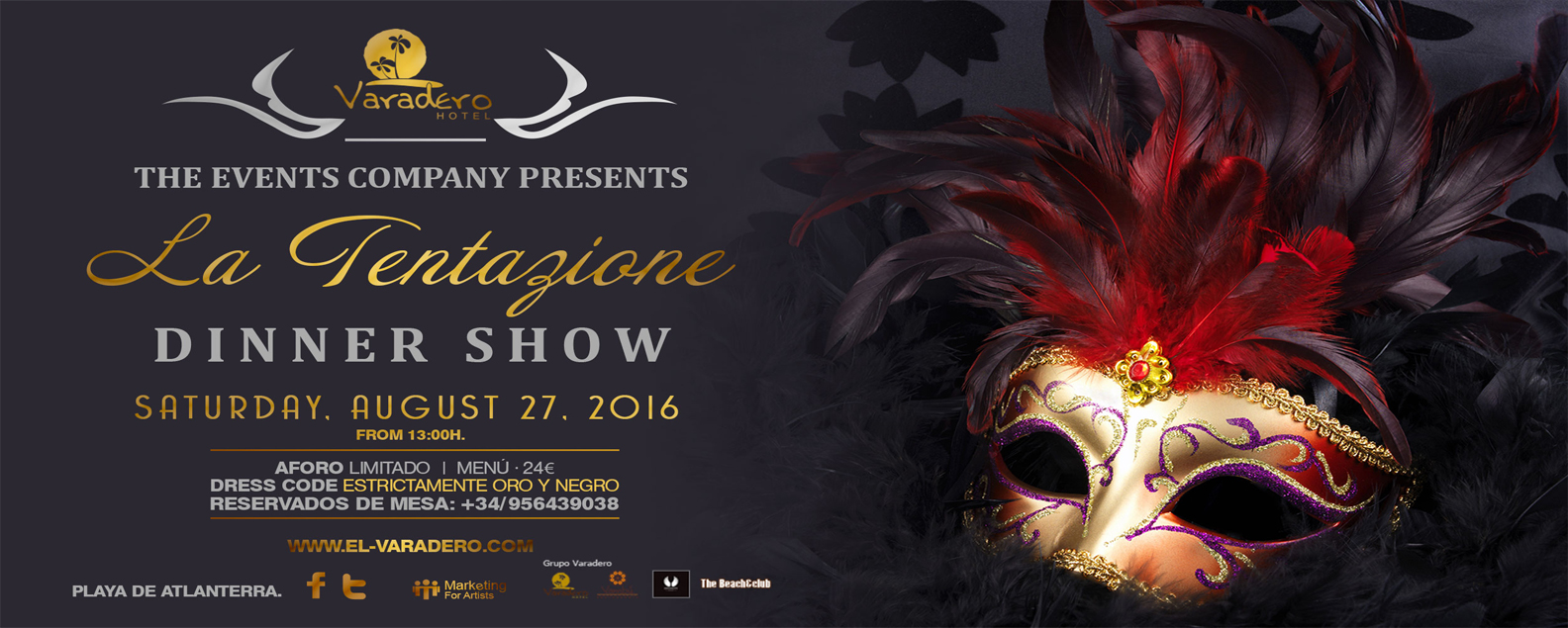 “LA TENTAZZIONE” DINNER SHOW